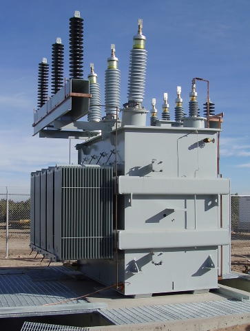 Electrical Transformer being installed